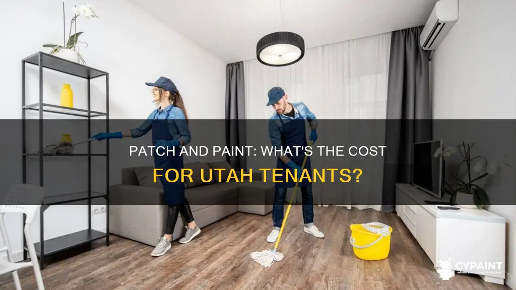 what to charge tenant for patch and paint utah