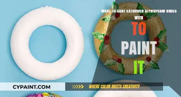 Enhancing Extruded Styrofoam Rings: A Guide to Painting and Coating