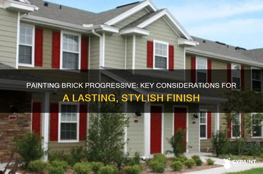 what to consider before you paint brick progressive