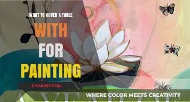 Best Table Covering Ideas for Mess-Free Painting Projects