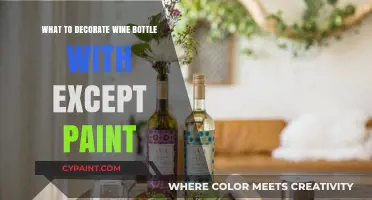 Creative Wine Bottle Decor Ideas Beyond Paint: Stylish DIY Inspiration