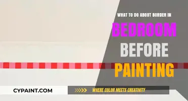 Preparing Bedroom Borders for Painting: A Guide