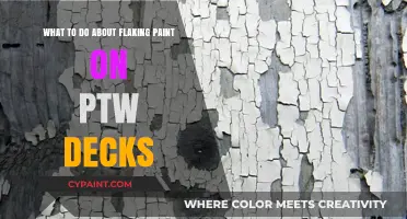 Protect Your PTW Deck: Fix Flaking Paint