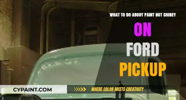 Revive Your Ford Pickup's Paint: Tips for Restoring Shine