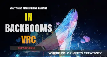 Explore Backrooms: Discovering a Painting in VRChat