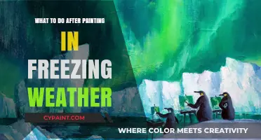 Post-Painting Tips for Freezing Weather: Protect Your Work and Tools