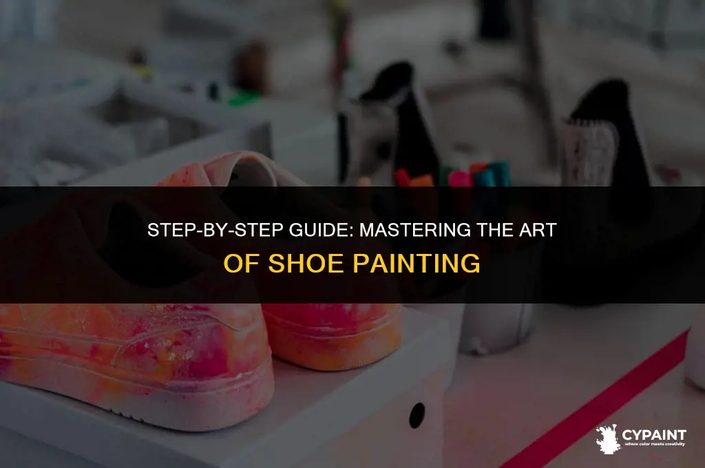 what to do and not to do on shoes painting