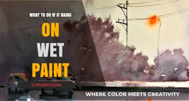 Wet Paint and Rain: Quick Solutions to Save Your Work