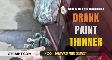 Immediate Action Plan: Ingesting Paint Thinner