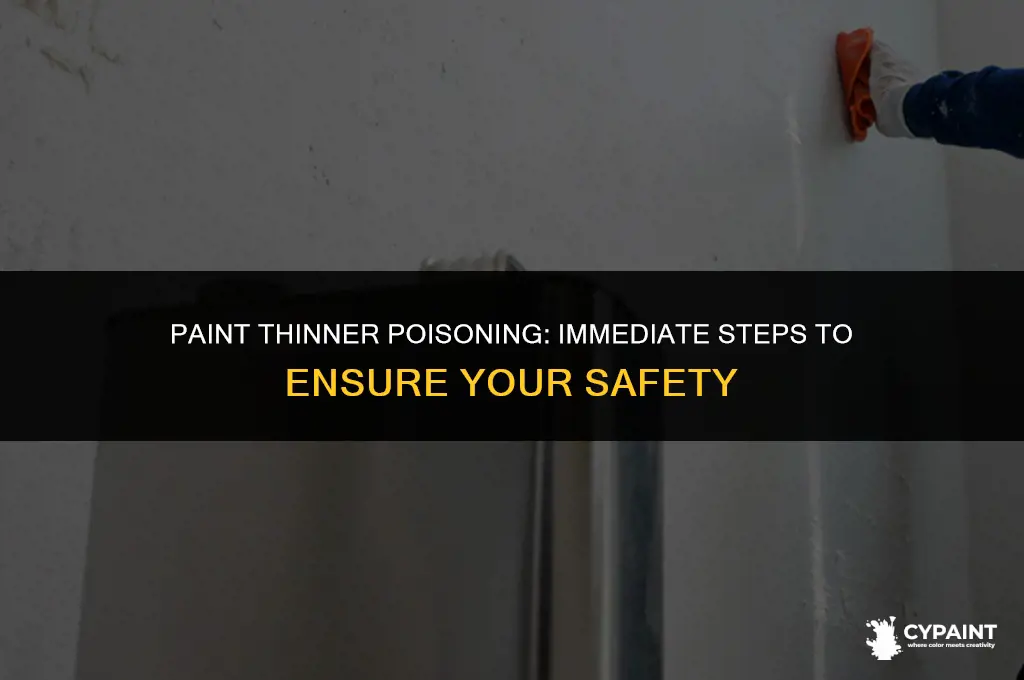 what to do if you have poisoning from paint thinner