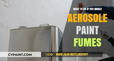 Protect Yourself: Inhaling Aerosol Paint Fumes? Here's What to Do