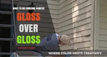 Gloss Over Gloss: Fixing Paint Mistakes and Achieving a Smooth Finish