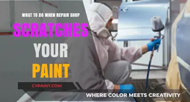 How to Handle Repair Shop Scratches on Your Car's Paint