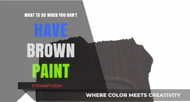 Mixing Magic: Alternatives When You're Out of Brown Paint