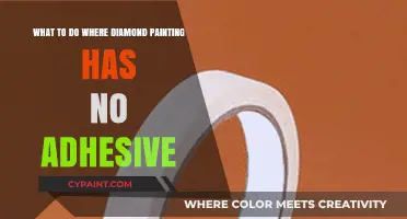 Diamond Painting Adhesive: What to Do When It's Missing