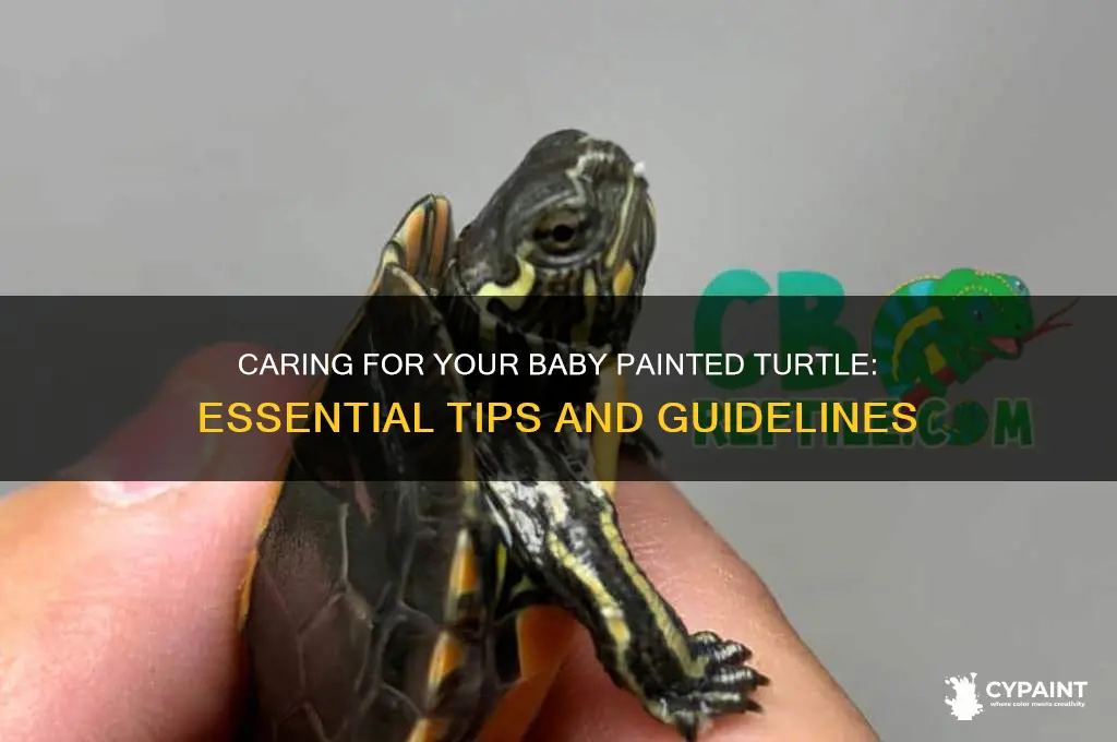 what to do with a baby painted turtle