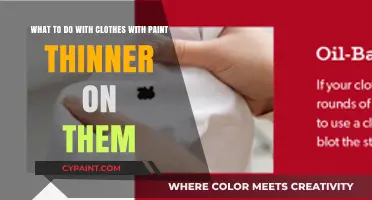 Reviving Your Clothes: A Guide to Removing Paint Thinner Stains