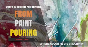 Reviving Creativity: Innovative Uses for Dried Paint Drippings