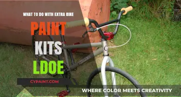Leftover Bike Paint Kits: Creative Uses and Ideas