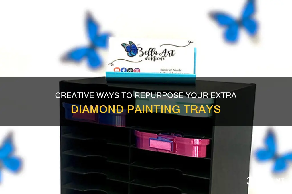 what to do with extra diamond painting trays