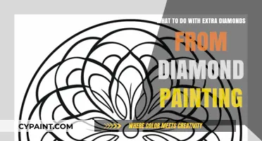Creative Ways to Use Extra Diamond Painting Diamonds