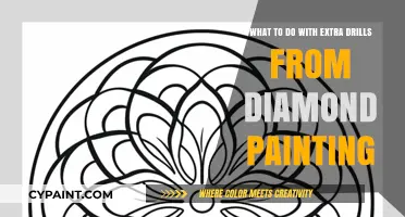 Creative Ways to Use Extra Diamond Painting Drills