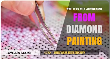 Creative Ways to Use Leftover Diamond Painting Gems