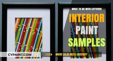 Creative Uses for Leftover Interior Paint Samples: Upcycle and Decorate