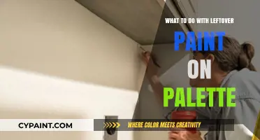 Creative Ways to Save and Reuse Leftover Paint on Your Palette
