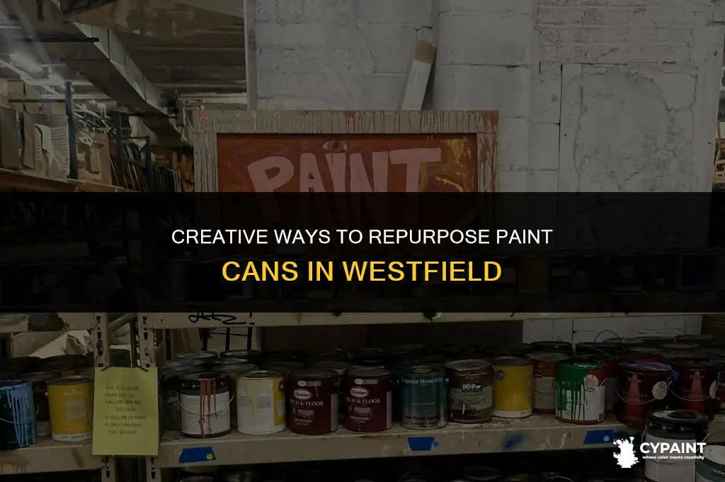 what to do with paint cans westfield in