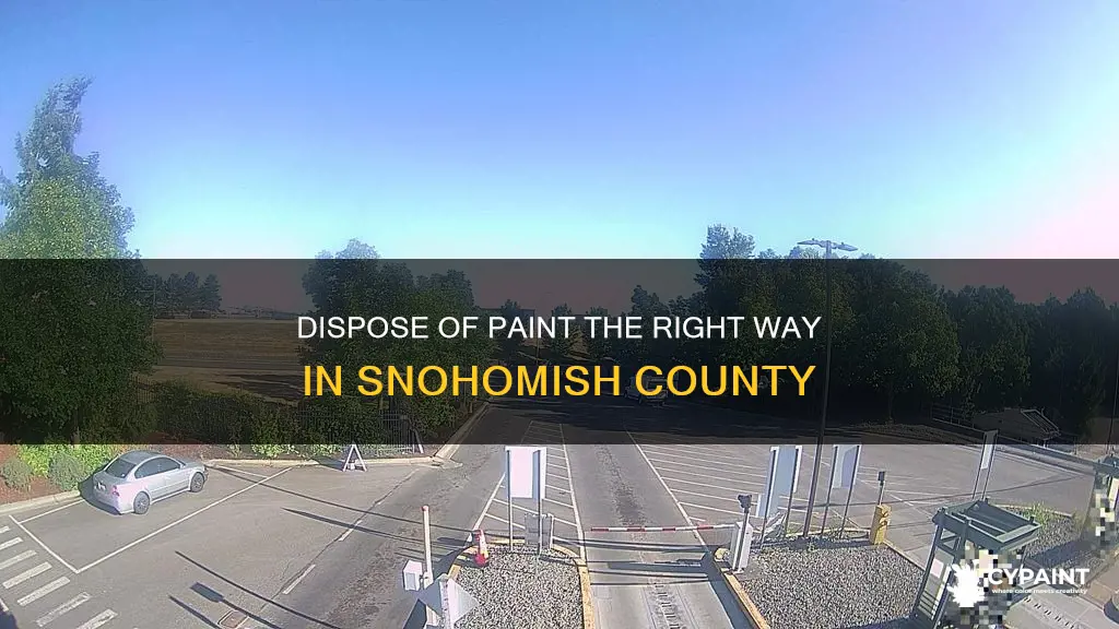 what to do with paint snohomish county solid waste