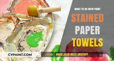 Creative Ways to Repurpose Paint-Stained Paper Towels at Home