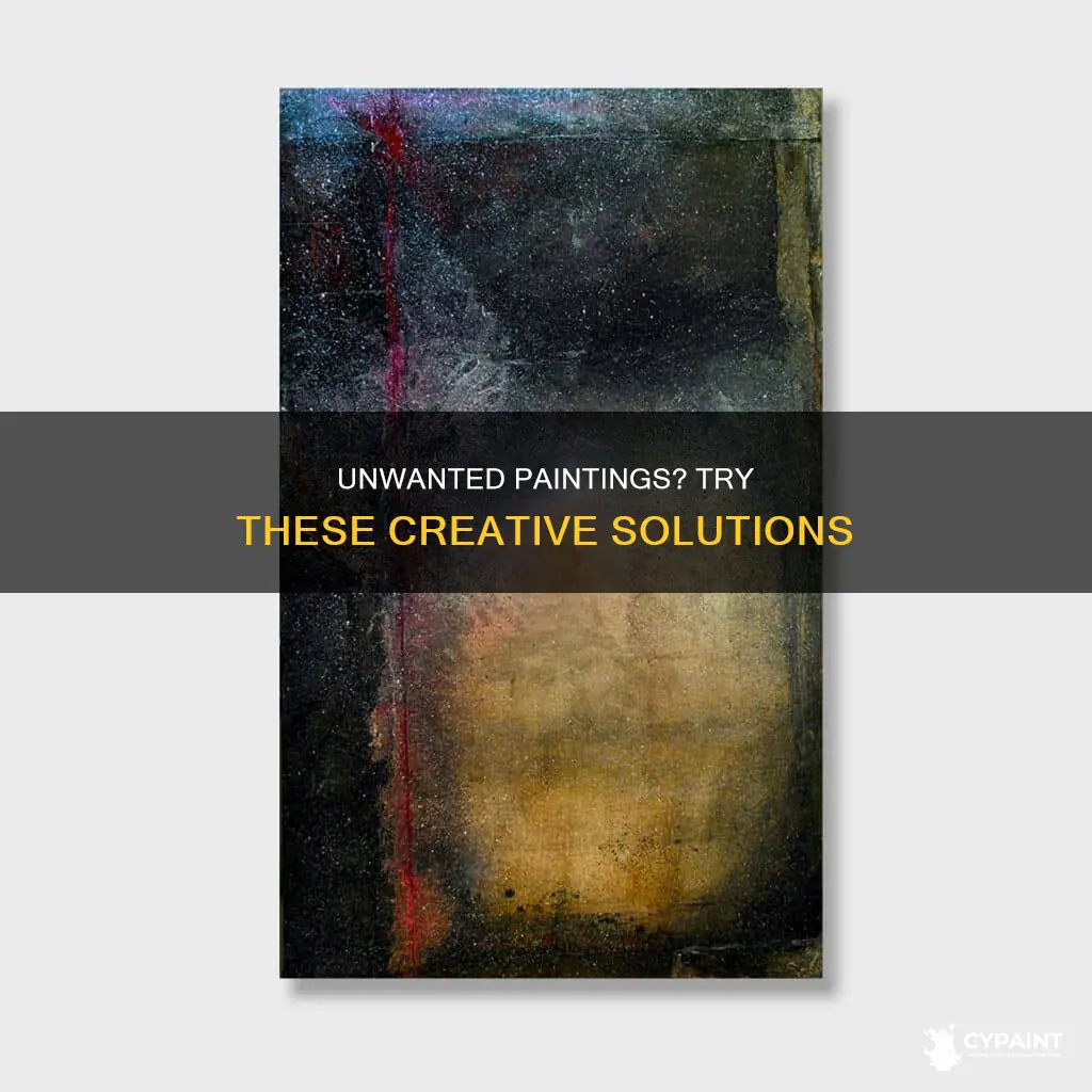 what to do with paintings you don