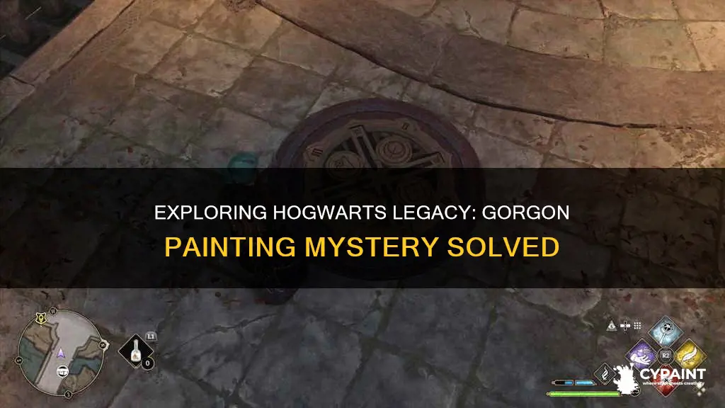 what to do with the gorgon painting hogwarts legacy