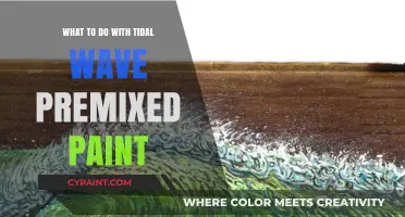 Creative Uses for Tidal Wave Premixed Paint: Tips and Ideas