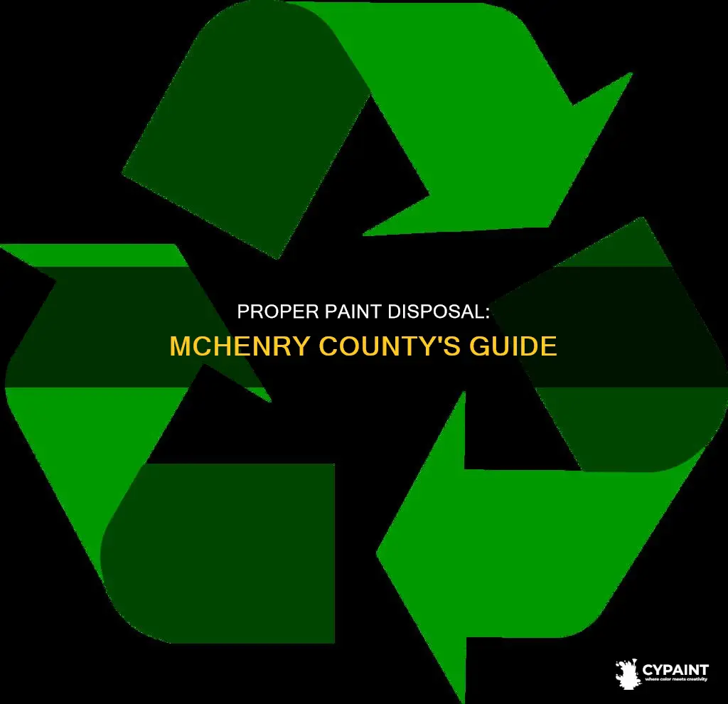 what to do with unused paint in mchenry county
