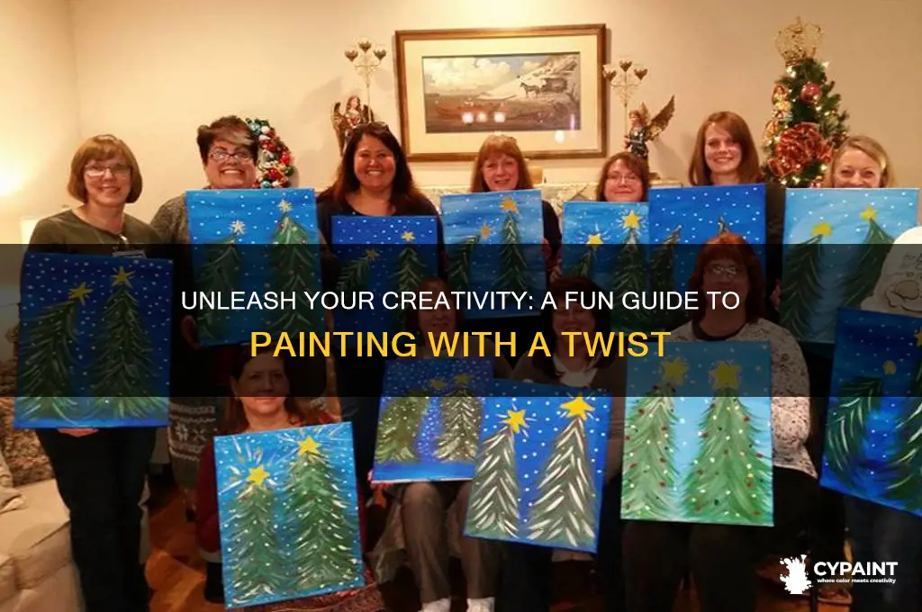 what to expect at painting with a twist