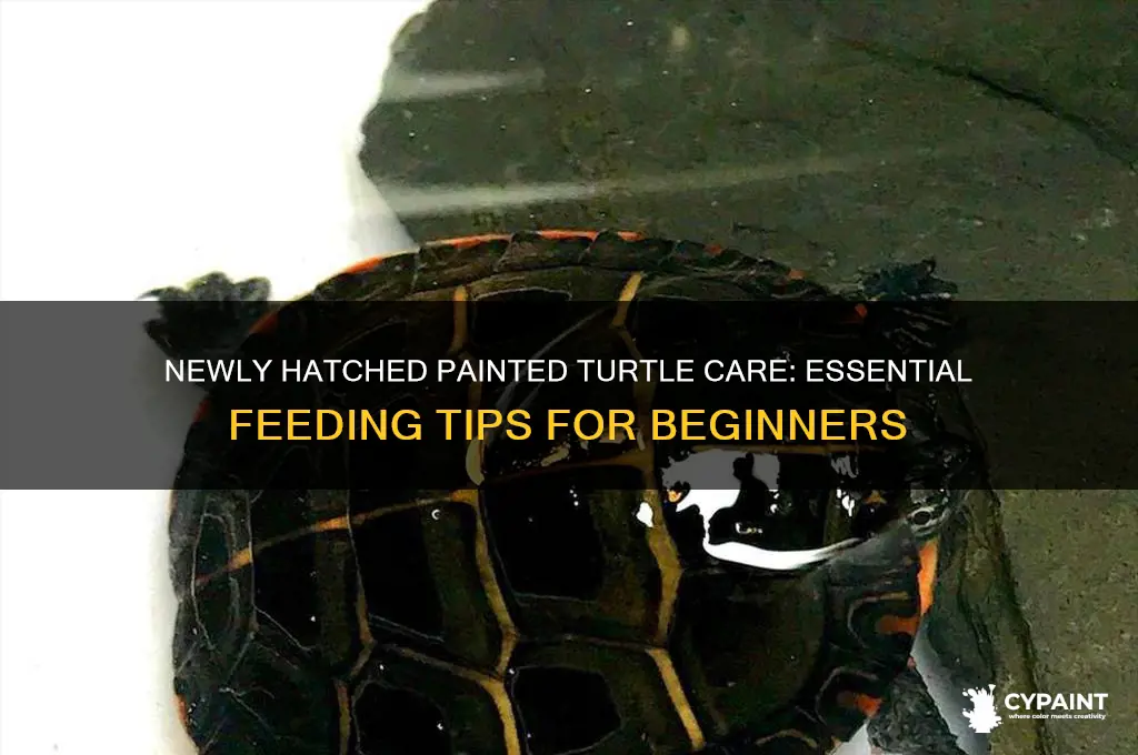 Newly Hatched Painted Turtle Care Essential Feeding Tips For Beginners