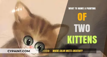 Purrfect Titles: Creative Naming Ideas for Your Two Kittens Painting