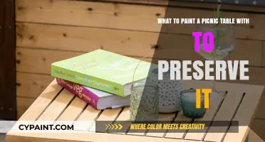 Best Paint Options to Preserve Your Picnic Table for Years