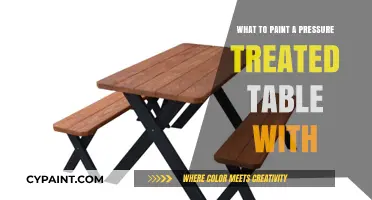 Best Paints for Pressure Treated Tables: Durable and Stylish Options
