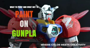Gunpla Painting Guide: Tips on What to Paint and Avoid