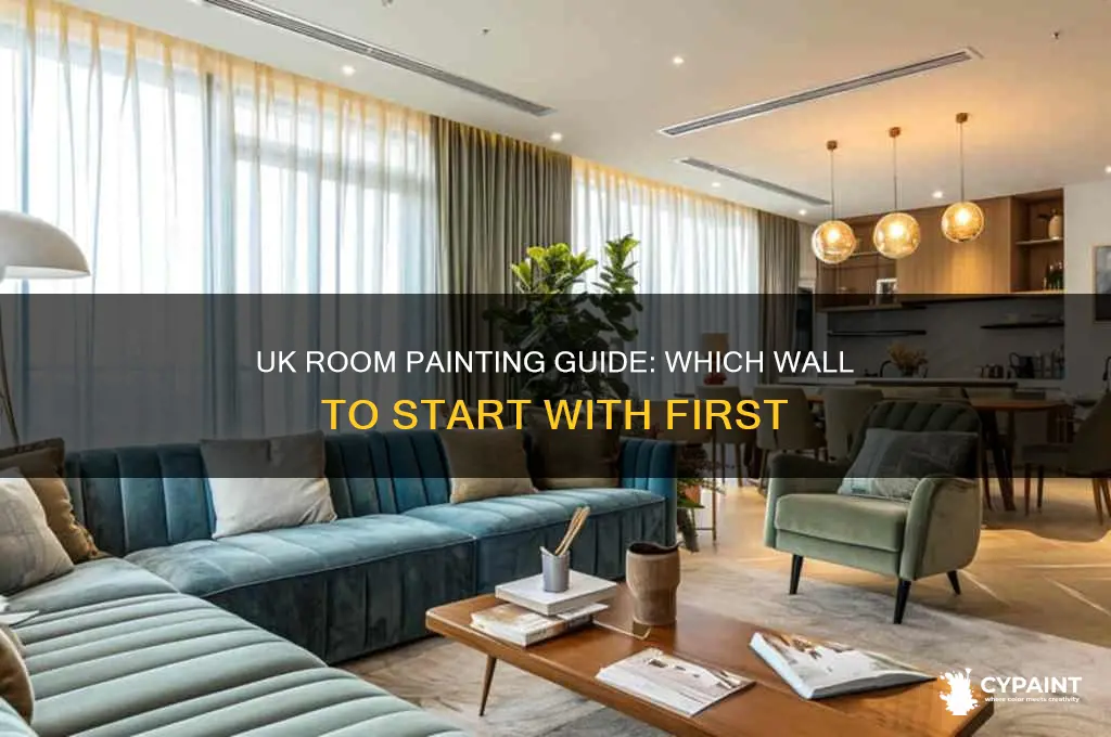 what to paint first in a room uk