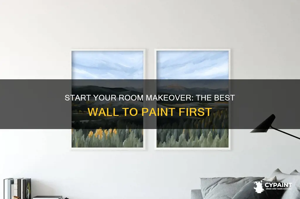 what to paint first when decorating a room