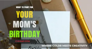 Creative Birthday Gift Ideas: What to Paint for Mom's Special Day