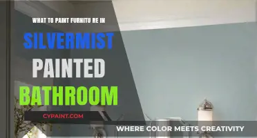 Silvermist Bathroom: Painting Furniture to Match