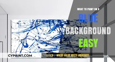 Simple Painting Ideas to Brighten Your Blue Canvas Effortlessly