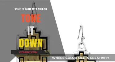 How to Tone Down Gold Paint with Overcoats