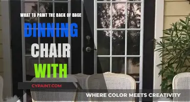 Revamp Your Dining Chair: Creative Ideas for Painting the Back
