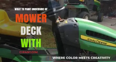 Best Paint for Mower Deck Underside: Protect and Extend Lifespan